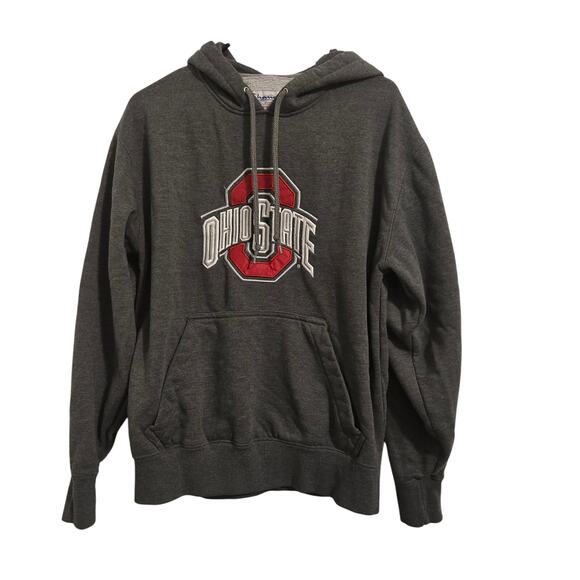 Ohio State University Buckeyes NCAA Football Hoodie Sweatshirt Men's Sz M - Picture 1 of 9